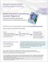 Elequil Aromatabs Lavender-Peppermint, the Perfect Solution for the Perioperative Setting